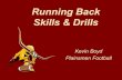 Running Back Skills & Drills. jalkapallo_821... · Running Back Skills & Drills ... •Handoff, Hit & Spin ... the playbook, then move towards ones that you may install later.