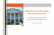 DeKalb County Strategic Recommendations · Their vision and direction drove ... James Tsismanakis, ... DeKalb County Strategic Recommendations All full-length reports can be found