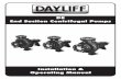 DE End Suction Centrifugal Pumps - dayliff.com Suction Centrifugal Pumps ... Motors should be selected according to the pump speed and impeller diameter and mounted together with the
