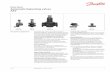 Data sheet Automatic balancing valves ASV - Danfoss …heating.danfoss.com/PCMPDF/VDA6E412_ASV.pdf · Data sheet Automatic balancing valves ASV ... Lower noise emission ... off, draining,