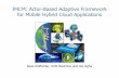 IMCM: Actor-Based Adaptive Framework for Mobile Hybrid ...publish.illinois.edu/assured-cloudcomputing/files/2015/09/040515... · IMCM: Actor-Based Adaptive Framework for Mobile Hybrid