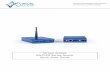 Virtual Access GW2020 Series Router Quick Start Guide€¦ · Virtual Access GW2020 Series Router Quick Start Guide ... do not use the router in areas where guidelines to ... (Universal