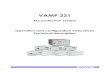 VAMP 221 manual- Arc flash protection - Schneider Electric …€¦ ·  · 2014-09-262.2.9. Multiplying relay VAR 4CE – front plate..... 30 2.2.10.Multiplying relay VAMP 4R - front