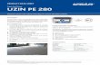 Super-Fast Primer UZIN PE 280 · UZIN PE 280 is a film-forming dispersion super-fast primer ... As a bonding primer: ... 3 for exposure to castor wheels in accordance with DIN