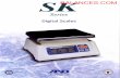BALANCES - scalenet.comscalenet.com/pdf/sk_brochure.pdfBALANCES.COM. BALANCES.COM. BALANCES.COM. SK Series Digital Scales ISO CERTIFIED 9002 ... (2-scales-in-l) with 1b & kg modes