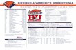 BUCKNELL WOMEN’S BASKETBALL - nmnathletics.com · Bucknell Women’s Basketball Game Notes ... Troi Melton (1.3) FG% ... • Jacquie Klotz recorded her 11th double-double of the