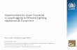 Opportunities for Asian Countries in Leapfrogging to ... Leapfrogging to Efficient Lighting, Appliances & Equipment ... to Efficient Lighting, Appliances & Equipment . 6 Successful