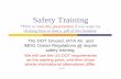 DOT Safety 2017 - app1.ziiva.netapp1.ziiva.net/...//Safety/Safety_ERG2012/DOTSafetyTraining.pdf · DOT Safety Training ... codes) for use in the event of an incident involving dangerous