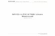 MYD-LPC1788 User Manual - Welcome to MYIR-a … User Manual 2.3.7 LCD Touch Screen Interface 19 2.3.8 User Interface 20 2.3.9 ADC and DAC Interface ...