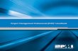 Project Management Professional (PMP) Handbook - PMI …€¦ · Exam Rescheduling/Cancellation Policy for CBT Exams 24 ... PMP logo, “PgMP”, ... For example, interviews can be