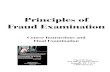 Principles of Fraud Examination - CPE Store · Principles of Fraud Examination Joseph T. Wells 4th Edition ... you to take the test a second time. Chapter 1 ... Principles of Fraud