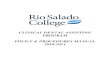 POLICY & PROCEDURES - Rio Salado College Salado College Clinical Dental Assisting Program 3 July 2010 Policy & Procedures Manual INTRODUCTION The purpose of the Policy Manual is to