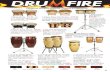 DrumFirE WooDEn BonGos, ConGas & ConGuitas - Jade … Percussion.pdf · 98 1. Bongo Drums -$79.95 - 6.5” & 7.5” Traditional style rims, metal tuning base plate. - DFP-DB5B BLK,