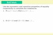 Warm-Up Exercises Bell Work Use the symmetric and ... Notes to Post.pdf · Use the symmetric and transitive properties of equality respectively to complete the statements. 2. ...