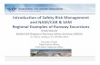 Introduction of Safety Risk Management and NAM/CAR & … P1 SRM and... · Regional Examples of Runway Excursions ... Safety risk probability Catastrophic A Major C Minor D ... identification