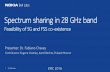 Spectrum sharing in 28 GHz band - EMC Europe · Spectrum sharing in 28 GHz band Feasibility of 5G and FSS co-existence ... • LoS: Free space pathloss + 4 dB • 20 dB models NLoS