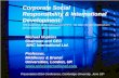 Corporate Social Responsibility & International …projects.nri.org/nret/hopkins_csr.pdf · Can they do any better? 5 ... •Corporate citizenship •Corporate social responsibility