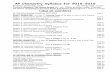AP Chemistry Syllabus for 2013-2014 - … ·  · 2015-09-10AP Chemistry Syllabus for 2015-2016 ... Test-1 (Chapters 1-3) Chapter 4: ... page 4 In AP Chemistry, you must know the