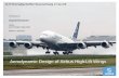 Aerodynamic Design of Airbus High-Lift Wings - DLR Portal · Aerodynamic Design of Airbus High-Lift Wings DLR Ehemaligentreffen Braunschweig 17 -Jun-05 ... • Coordination of A400M