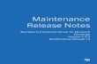 Release Notes Maintenance - BlackBerry · Maintenance Release Notes BlackBerry Enterprise Server for Microsoft Exchange Version 5.0.4 Maintenance Release 13
