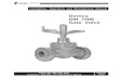 Demco DM 7500 Gate Valve - rig manufacturing Pumps/Demco 7500 Mud Gate... · The 7500 DM gate valve should be either fully ... removed for internal parts inspection and/or Demco DM