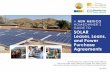 A New Mexico HOMEOWNER’S GUIDE TO SoLAR Leases, … · HOMEOWNER’S GUIDE TO SoLAR Leases, Loans, and Power Purchase Agreements Leases, Loans, and PPAs ... and owns the solar system