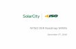 NYISO DER Roadmap MIWG · SolarCity Confidential 3Slide 3 SolarCity is a national leader in solar, storage, and grid services, with increasing NY presence • 2,100+ MW of installed