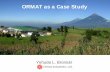 ORMAT as a Case Study - Weizmann Institute of Science · ORMAT as a Case Study. ... Principle of Operation of the OEC © Copyright. 2006 ORMAT ... appreciate in each case, at their