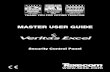 MASTER USER GUIDEMASTER USER GUIDE - Securifixsecurifix.com/downloads/Texecom Veritas Excel User Manual.pdf · Veritas Excel Master User Guide Operating the ... (in this case Zones