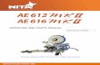OPERATOR AND PARTS MANUAL - Nita Labeling Equipment · Operator and parts manual - 2013 OPERATOR AND PARTS MANUAL Some of the options described in this manual may not apply to your