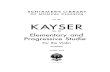 KAYSER – 36 Estudios Progresivos para Viola Op. 20 – 36 Estudios Progresivos para Viola Op. 20