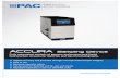 ACCURA - Welcome to Integrated Scientific ·  · 2016-02-08ACCURA Sampling Device Highest accuracy and precision through uncompromised sample integrity Easy to use ... PAC develops