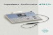 Impedance Audiometer AT235 - Widex Hong Kong · AT235h Specifications Ordering Information Manufactured by: Interacoustics Phone: +45 6371 3555 Fax: +45 6371 3522 E-mail: info@interacoustics.dk