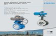 Triple-eccentric Control and Shut-off Butterfly Valve Butterfly... ·  · 2017-08-18Triple-eccentric Control and Shut-off Butterfly Valve Wafer-type body, lug-type body, double flanged