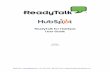 ReadyTalk for HubSpot User Guide · ReadyTalk for HubSpot User Guide Revised ... sync into HubSpot through our Element Connect Product on a per attendee basis: First entry and last