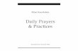 D aily P ray ers & P ractices - Bodhicitta Sangha · D aily P ray ers & P ractices ... Opening Mantra 1 R efu g e an d B o d h icitta P ray er ... If this prayer is recited on ce
