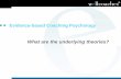 Evidence-based Coaching Psychology - Wellcoaches · Coaching Psychology is… The science of relationships designed to optimize health and well-being, founded upon evidence-based