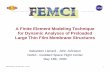 A Finite Element Modeling Technique for Dynamic … Finite Element Modeling Technique for Dynamic Analyses of Preloaded ... NL Stiffness matrix NASTRAN SOL3 ... Mathcad Frequency domain
