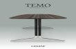 TEMO - Casala | Contract furniture · 04 05 CASALA TEMO TABLE CASALA TEMO TABLE REFERENCE NL Op het eerste gezicht zie je de uitge-breide mogelijkheden van …