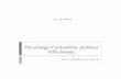 The etiology of orthodontic problems sixth sessiondl.gtds.ir/5-The etiology of orthodontic problems.pdf · The etiology of orthodontic problems ... A final word on etiology Whatever