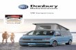 vw Campervans - Danbury Motorcaravans. V€¦ · VW Campervans Campervan of the Year ... Grab handle as entry aid on A-pillar, on ... Single or double passenger front cab seat 2.