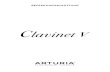 Bedienungsanleitung Clavinet V - downloads.arturia.comdownloads.arturia.com/products/clavinet-v/manual/clavinet-v_Manual... · • Superstition und Higher Ground von Stevie Wonder