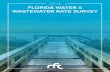 2016 FLORIDA WATER WASTEWATER RATE SURVEY · FLORIDA WATER & WASTEWATER RATE SURVEY. ... Distribution of Wastewater Billing Cap. 2016 FLORIDA WATER AND WASTEWATER RATE SURVEY { 01