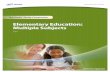 Elementary Education: Multiple Subjects - Educational … ·  · 2017-11-09Test Name Elementary Education: Multiple Subjects Test Code 5001 ... (Minutes) Length (Questions) 5002