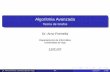Algoritmia Avanzada - Teoría de Grafosformella.webs.uvigo.es/doc/tc06/gt.pdf · 10 Teoremas y algoritmos 11 Grafos dirigidos y ... de programación para trabajar con grafos (Leda