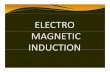 ELECTRO MAGNETIC INDUCTION - Karnataka · call d l tlled electro magnetic induction. 2) The induced emf (t(t e ducedhe induced ... r is the relative permeability ofis the relative