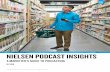 NIELSEN PODCAST INSIGHTS - radioink.com the connection between consumer purchase behavior and podcast audiences 4 by matching purchase behavior in the nielsen homescan panel to fans