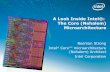 A Look Inside Intel®: The Core (Nehalem) … Look Inside Intel®: The Core (Nehalem) Microarchitecture Beeman Strong Intel® Core™ microarchitecture (Nehalem) Architect Intel Corporation