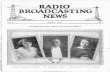 BROADCASTING NEWS - americanradiohistory.com · Shady Avenue, Pittsburgh, ... pleasing vocal selections. 10:45 A. M. 1:45 P. M. ... Mention Radio Broadcasting News when writing to