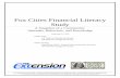 Fox Cities Financial Literacy Study · Barnes and Noble ... Habitat for Humanity ... The Fox Cities Financial Literacy Study is a first step in meeting the financial education need.